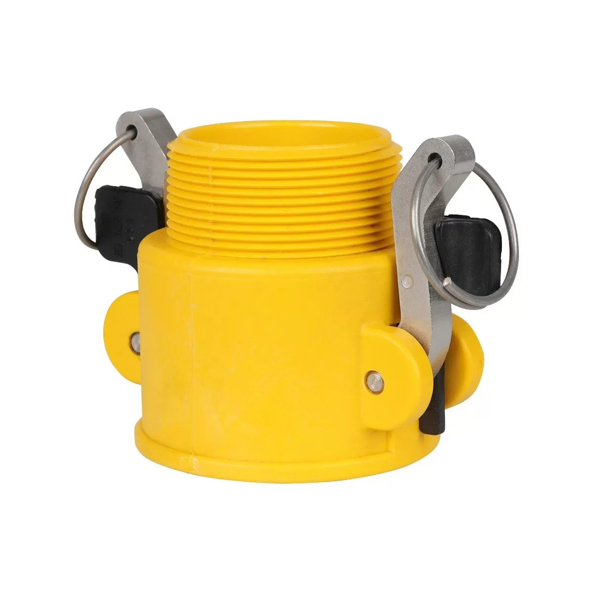 Coupler x Male NPT with Stainless Steel Handle - QC Supply - 