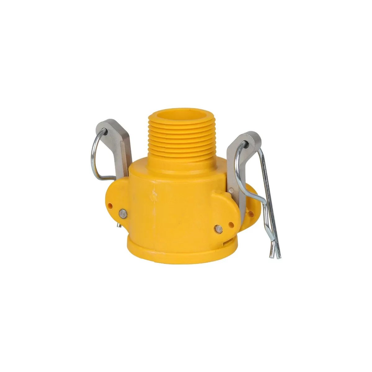 Coupler x Male NPT with Stainless Steel Handle - QC Supply - 