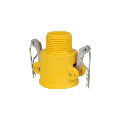 Coupler x Male NPT with Stainless Steel Handle - QC Supply - 