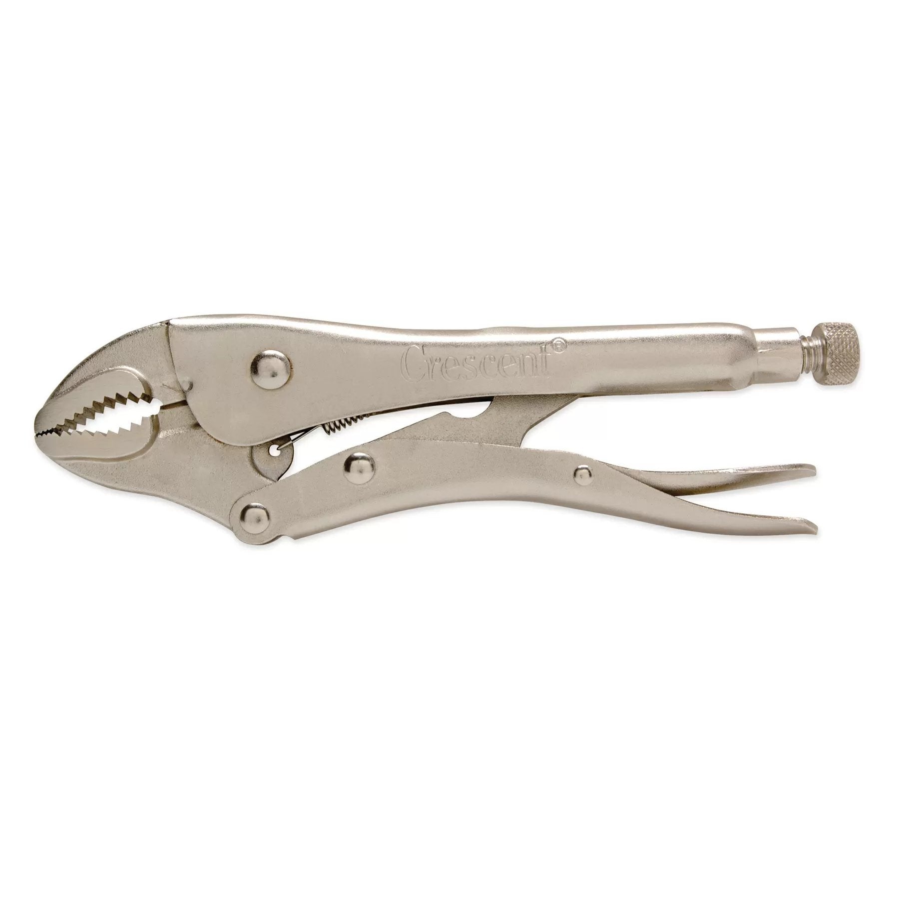 Crescent® Curved Jaw Locking Pliers w/Wire Cutter - QC Supply - 