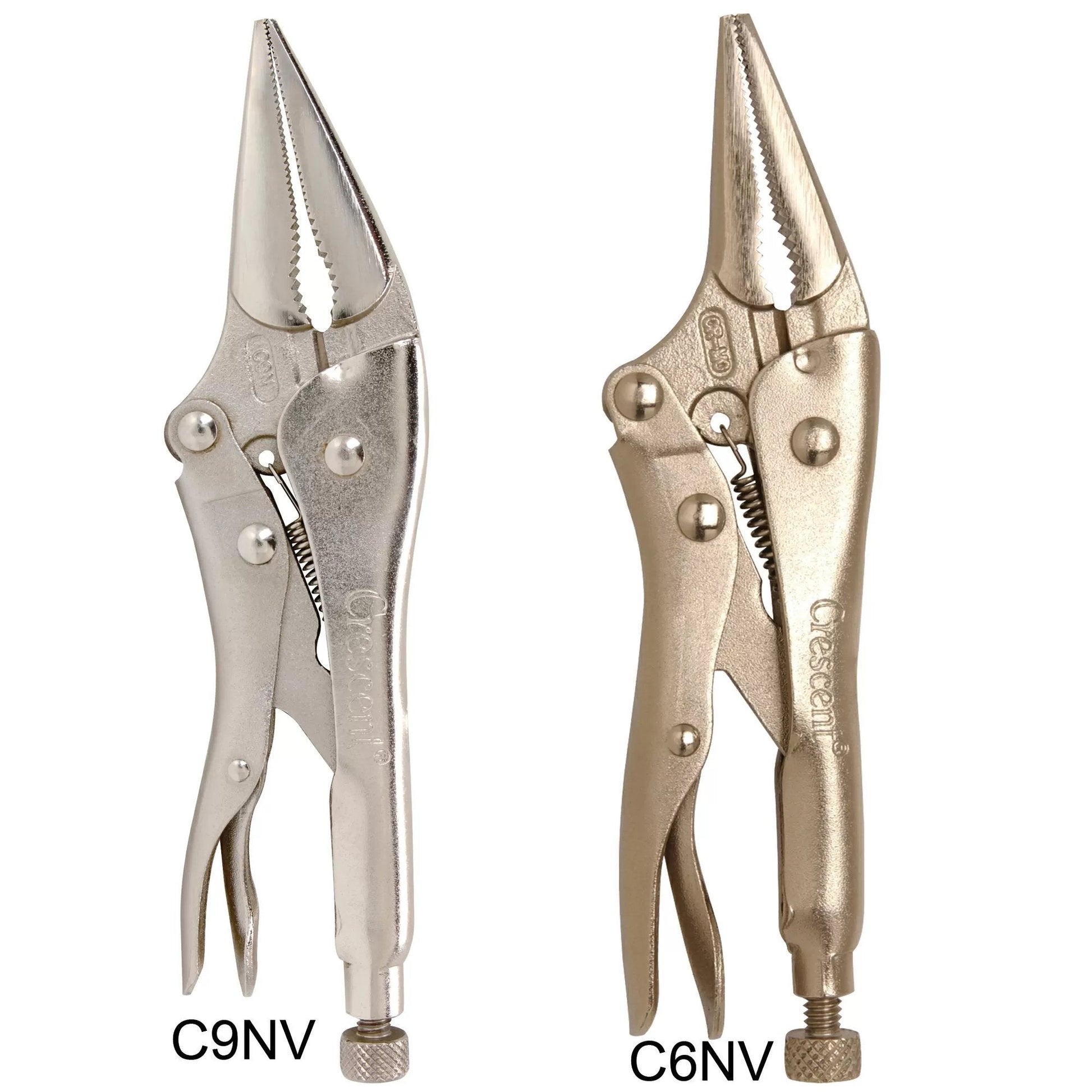Crescent® Long Nose Locking Pliers w/Wire Cutter - QC Supply - 
