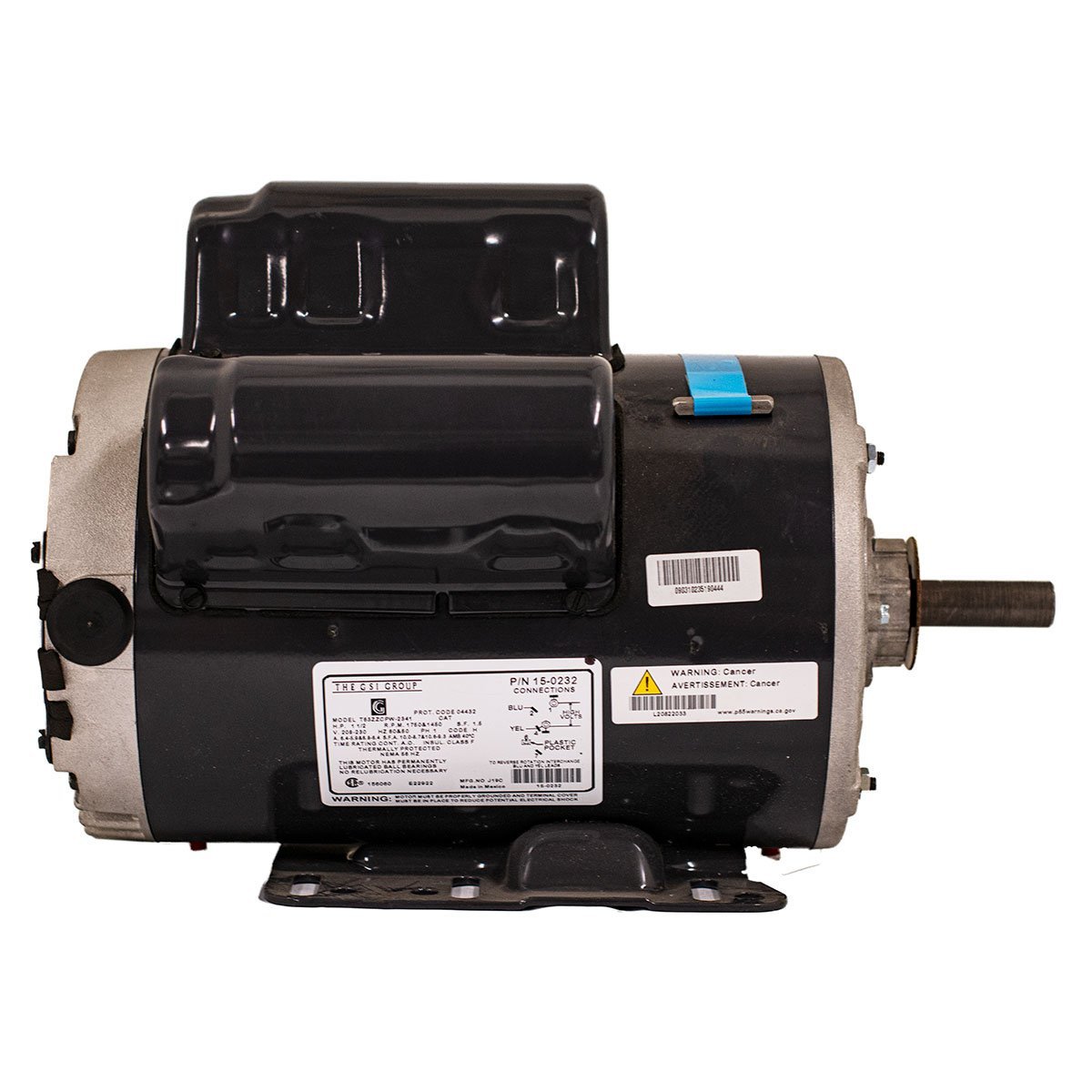 Cumberland 1.5HP Belt Drive Fan Motor - QC Supply - 