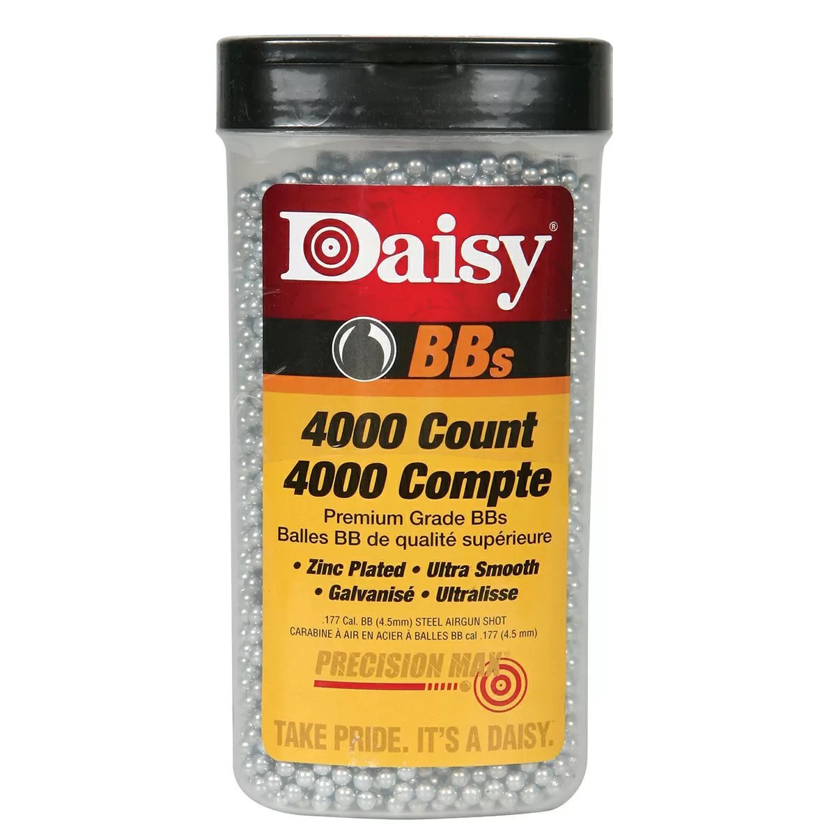 Daisy® PrecisionMax BB Tube - 4,000 Count - QC Supply - 