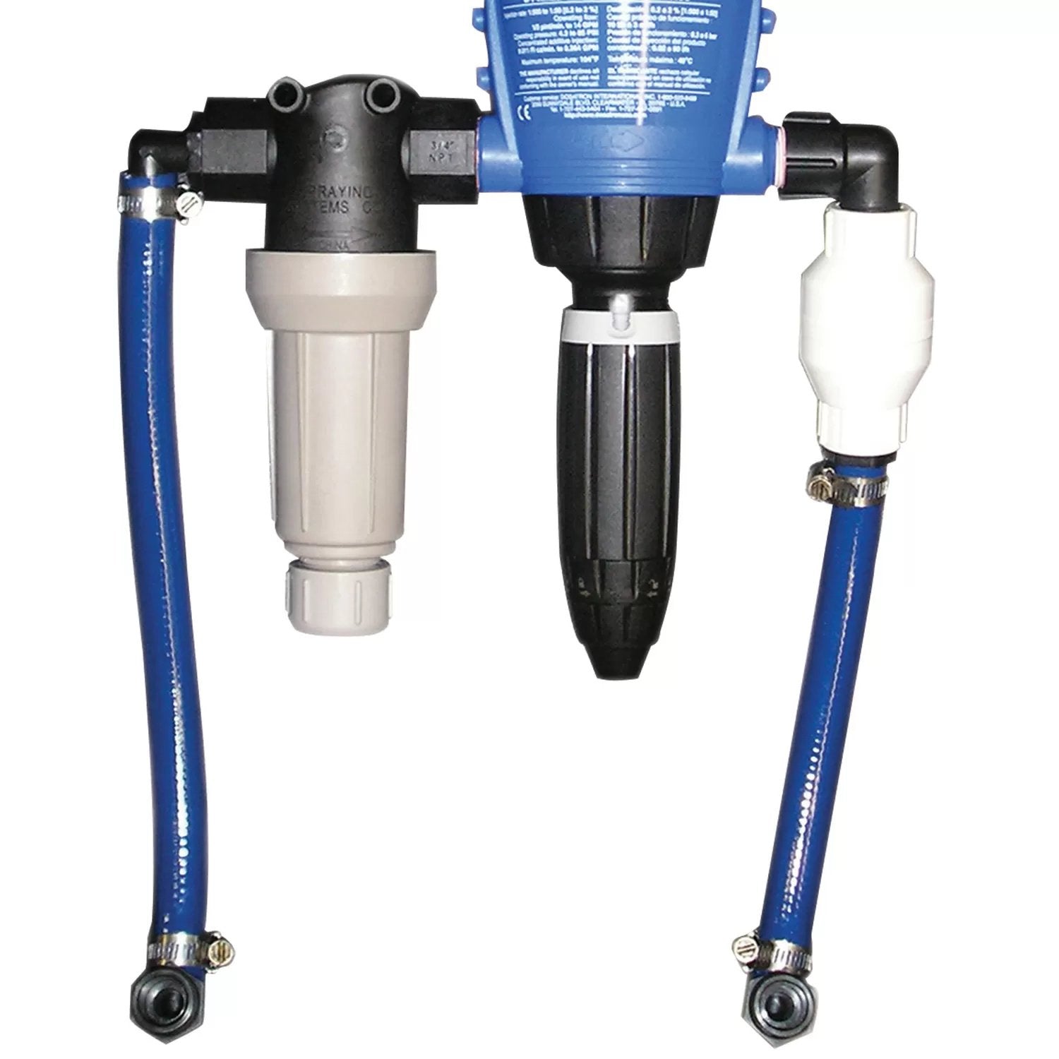 Dilution Solutions® DosaCart Hook - Up Kit for 7, 11 & 14 GPM - QC Supply - 