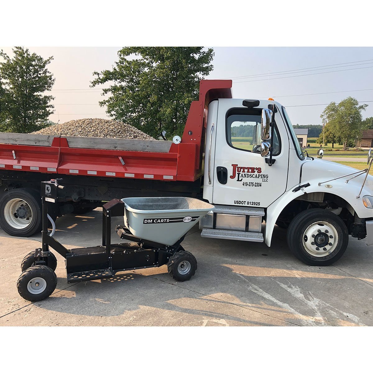 DM Carts D - 10 Dump Cart - QC Supply - 