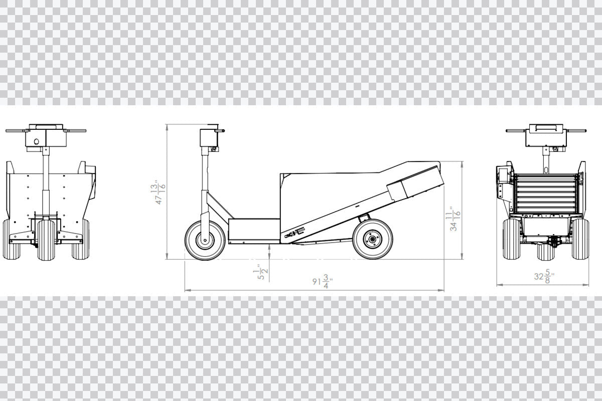 DM Carts G - 10 Conveyor Cart - QC Supply - 