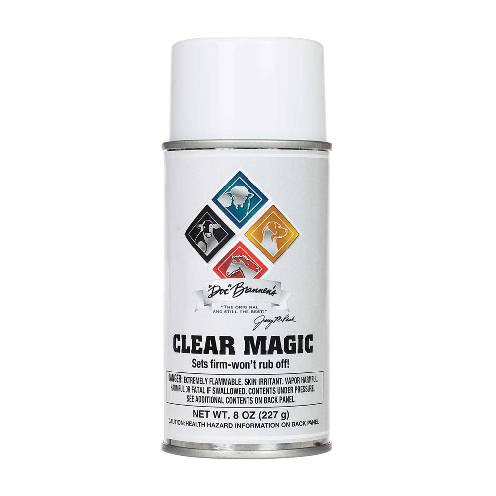Doc Brannen's Clear Magic Adhesive - 8 oz - QC Supply - 