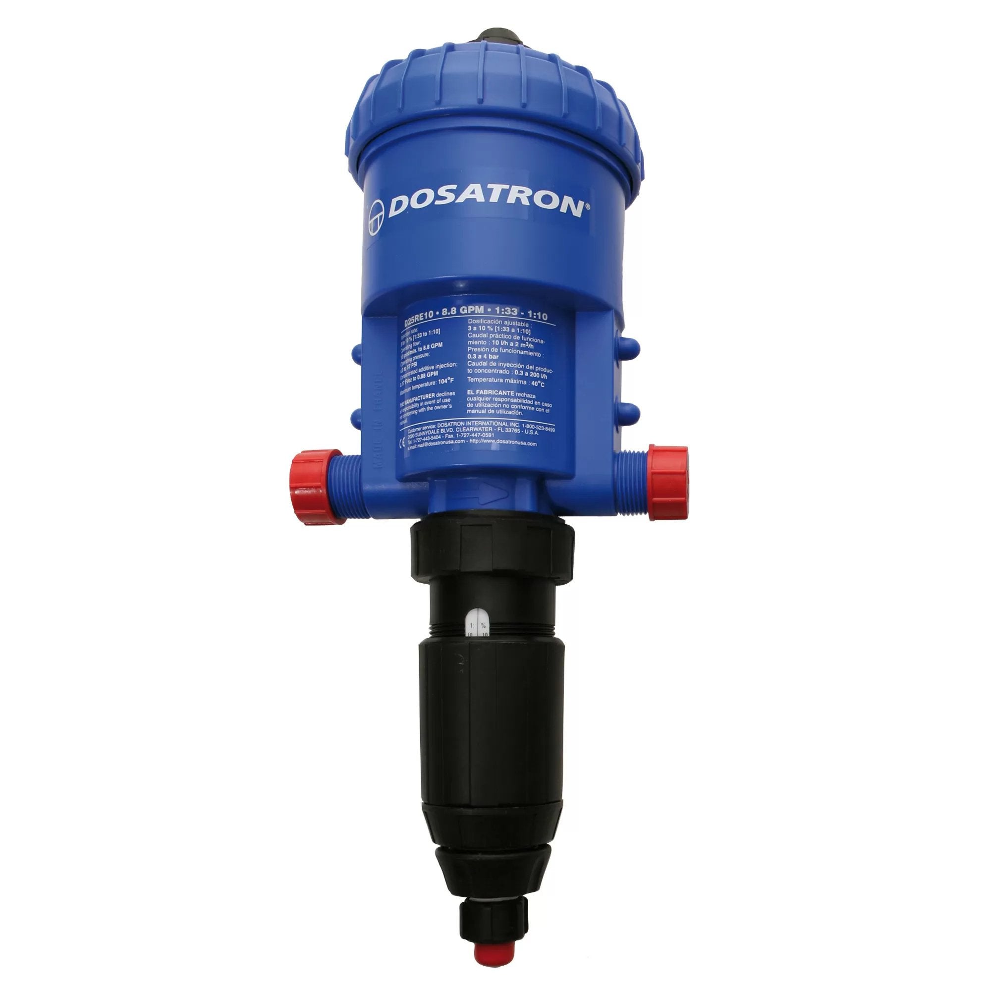 Dosatron® D25RE10 Injector – QC Supply