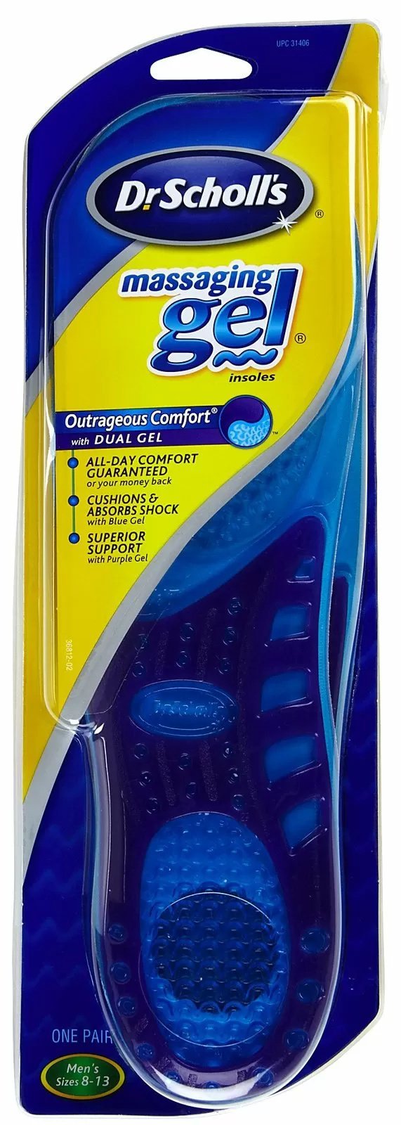 Dr. Scholl's® Massaging Gel® Insole - QC Supply - 