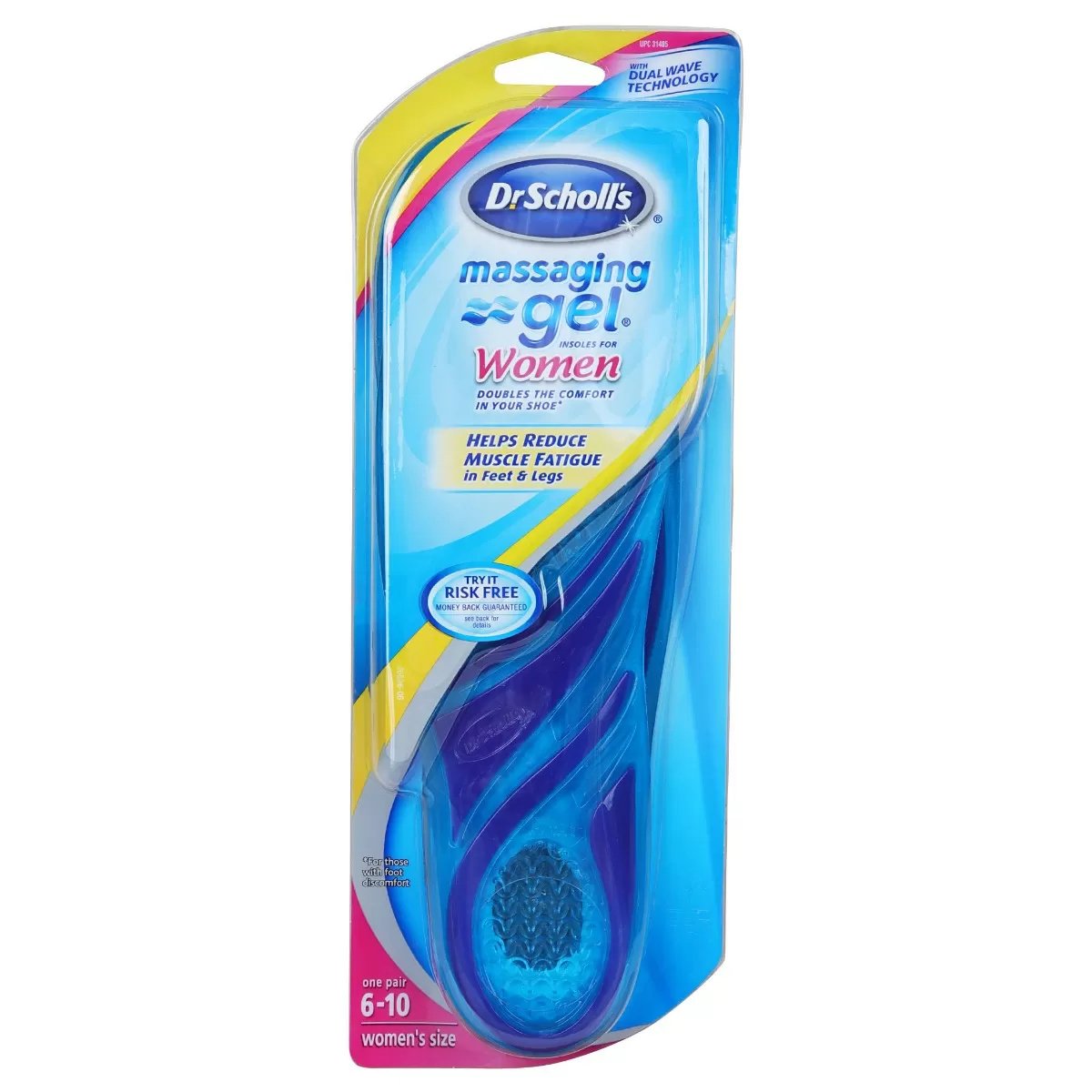 Dr. Scholl's® Massaging Gel® Insoles - Women - QC Supply - 