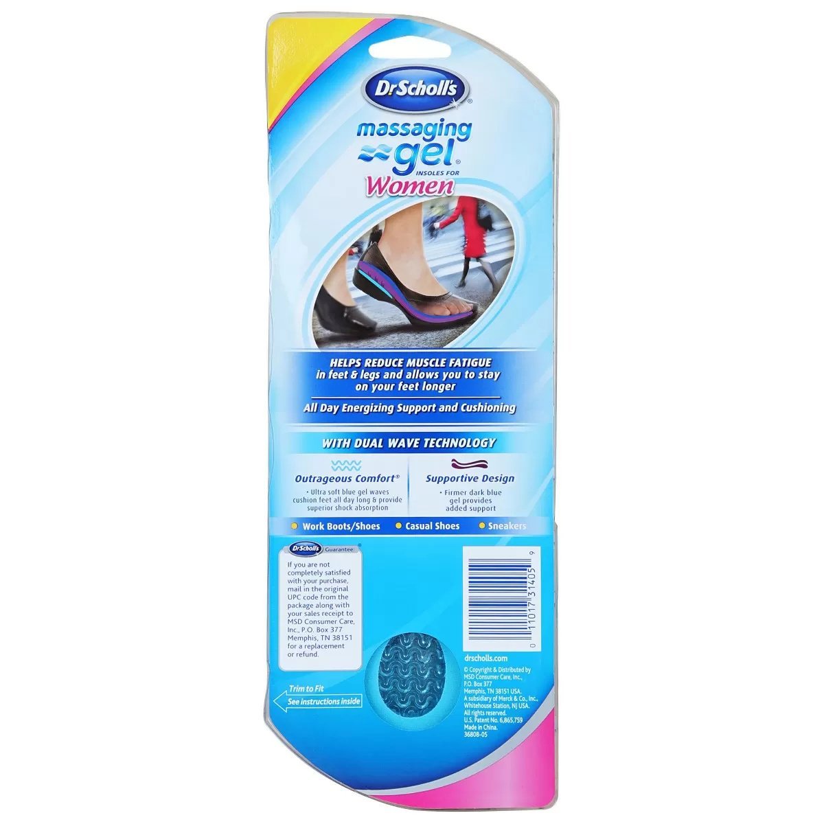 Dr. Scholl's® Massaging Gel® Insoles - Women - QC Supply - 
