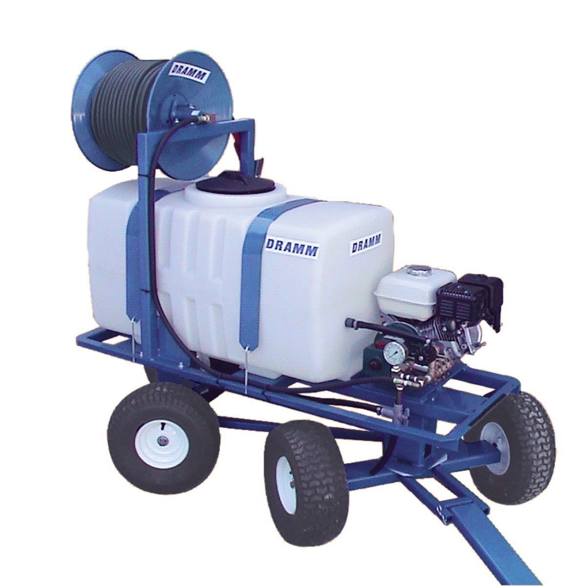 Dramm Hydra™ Spraytrax, 50 gallon, 115v motor, 150' hose - QC Supply - 