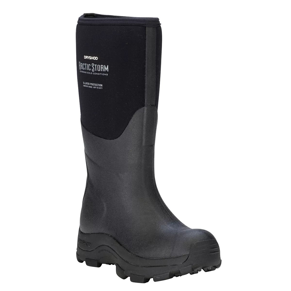 DRYSHOD® Artic Storm Women's Hi Boots - Black/Gray - QC Supply - 