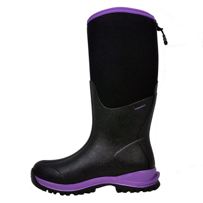 DRYSHOD® Legend MXT Hi Women's Boots - Black/Purple - QC Supply - 