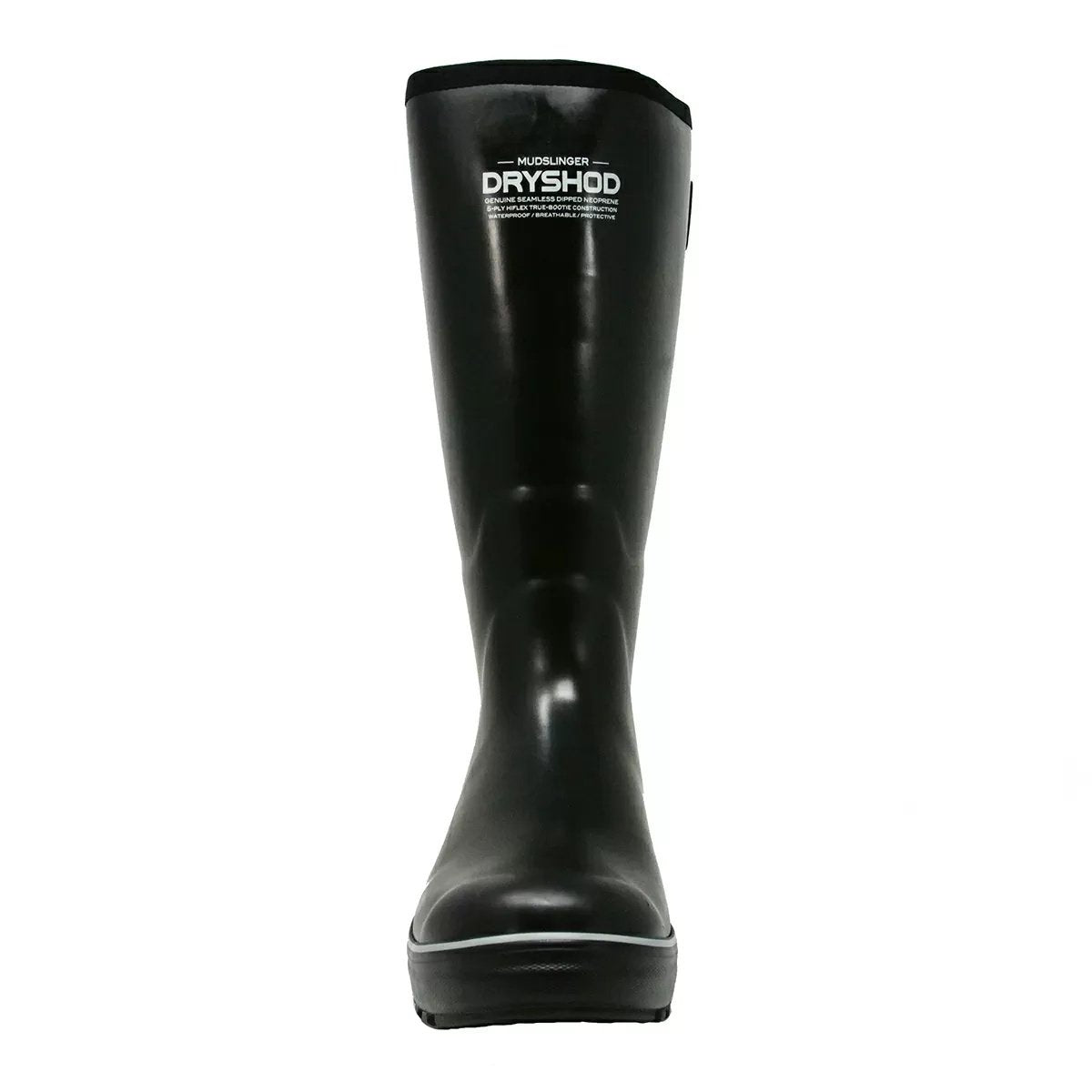DRYSHOD® Mudslinger Hi Gusset Boots - Black/Gray - QC Supply - 