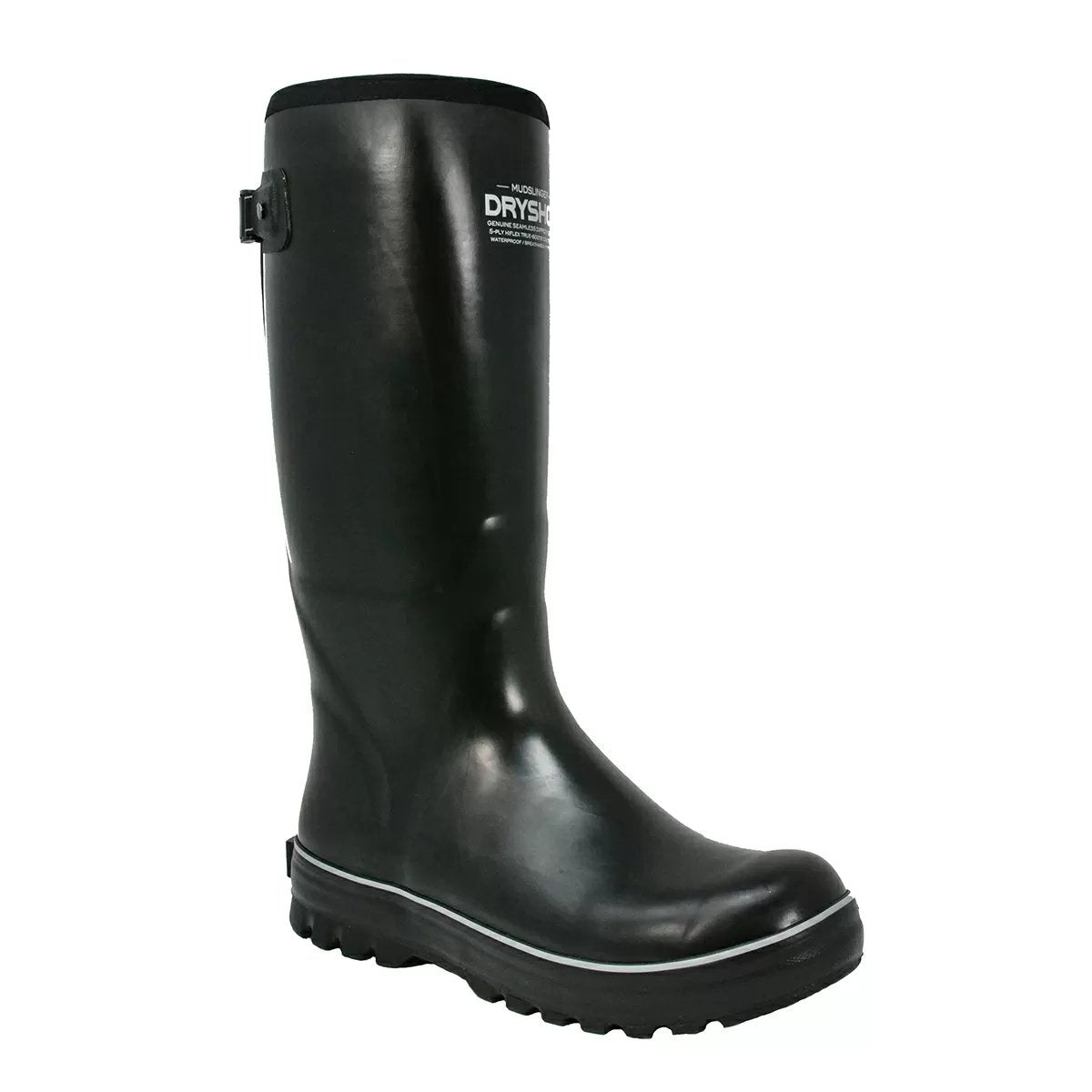 DRYSHOD® Mudslinger Hi Gusset Boots - Black/Gray - QC Supply - 