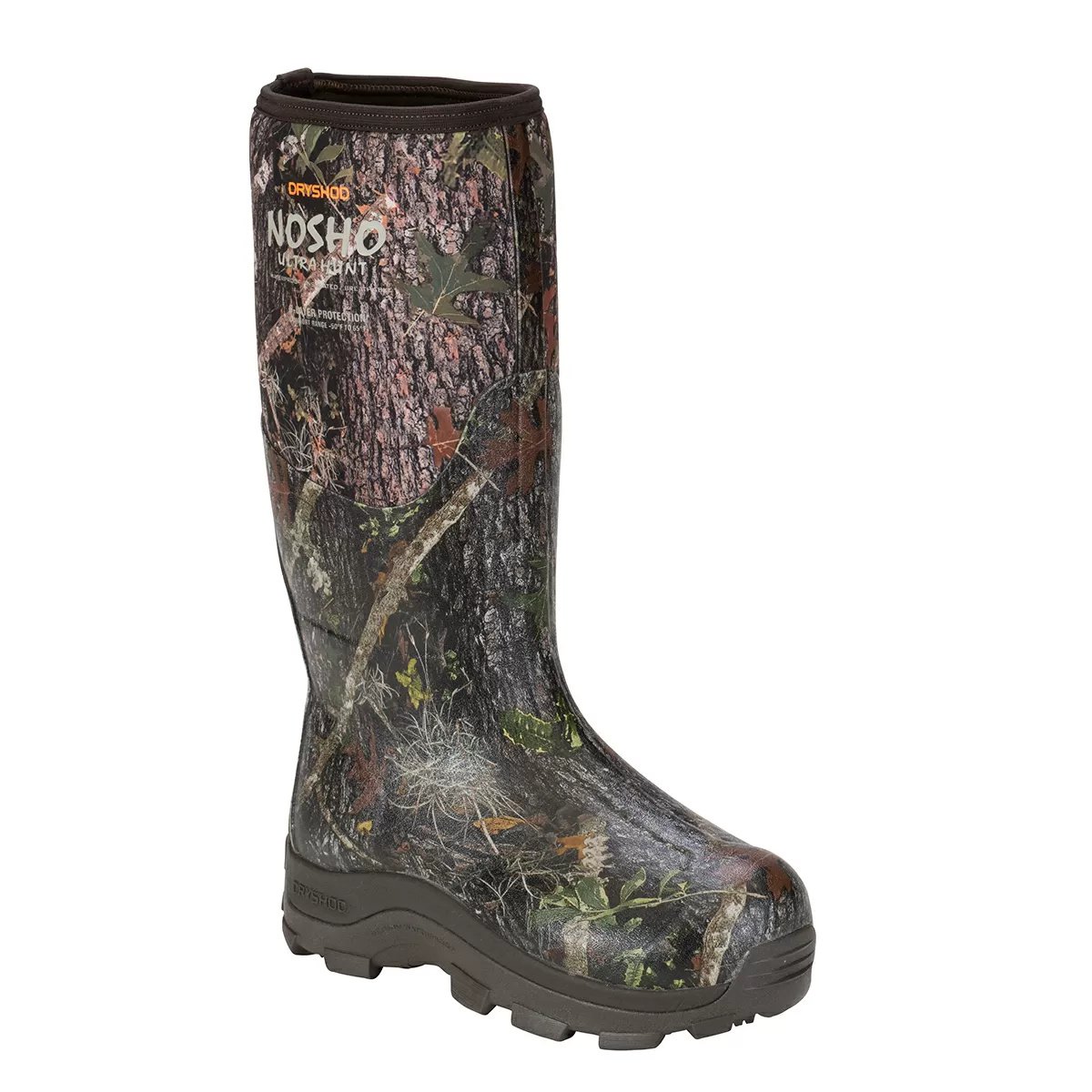 DRYSHOD® NOSHO Ultra Hunt Men's Cold - Conditions Hunting Boots - Camo - QC Supply - 
