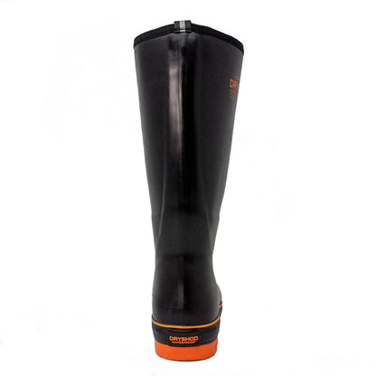 DRYSHOD® Seamonster Premium Rubber Fishing Boots - Black/Orange - QC Supply - 