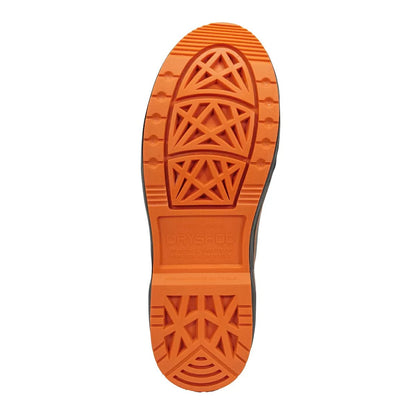 DRYSHOD® Seamonster Premium Rubber Fishing Boots - Black/Orange - QC Supply - 