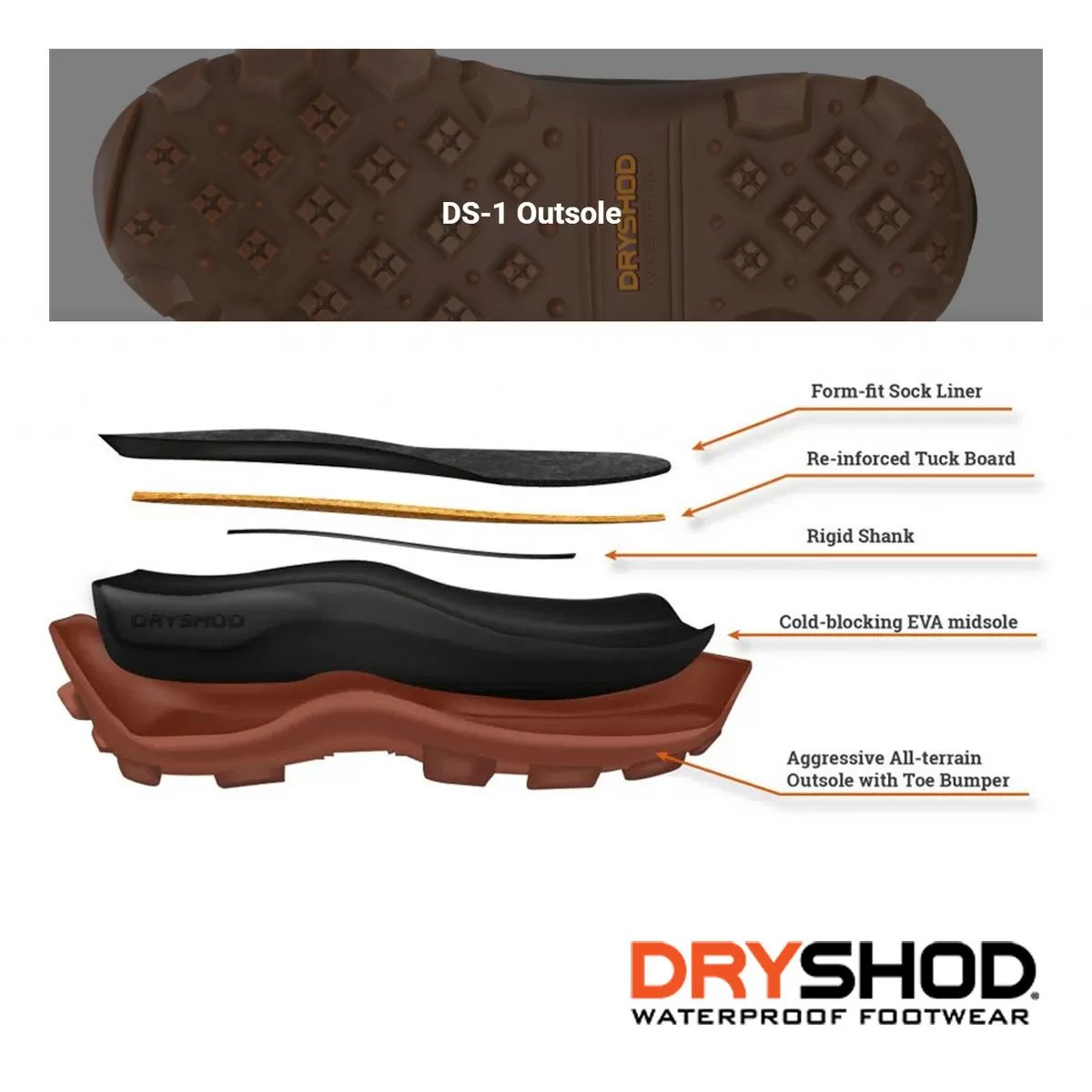 Dryshod Women's Haymaker Mid - Brown - QC Supply - 