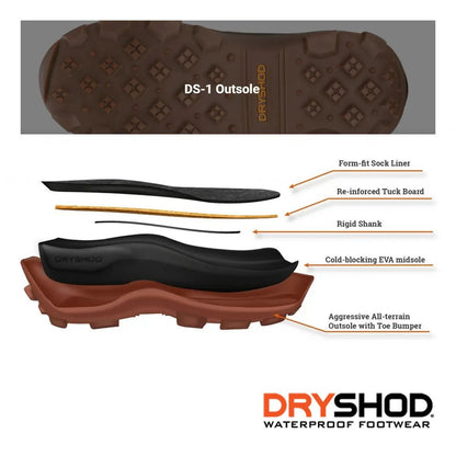 Dryshod Women's Haymaker Mid - Brown - QC Supply - 