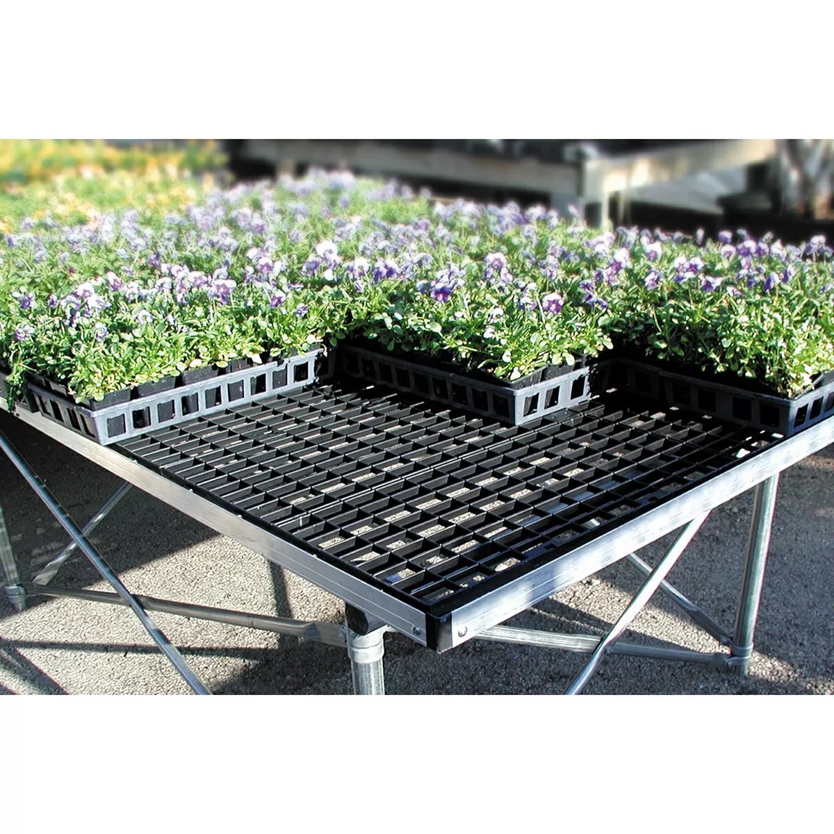 plastic plant bench Dura-Bench® Plastic Greenhouse Bench Top