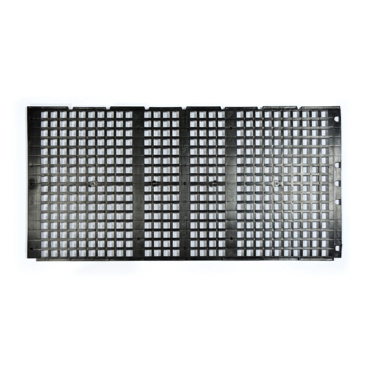 Dura - Slat® Poultry Flooring System - 24"x48" - Black - QC Supply - 