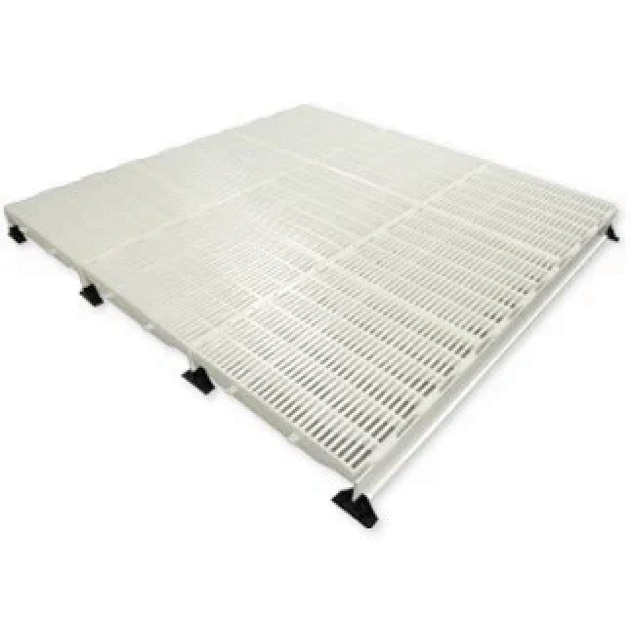Dura - Tuff® Plastic Creep & Nursery Floor - 18" x 24" Natural - QC Supply - 