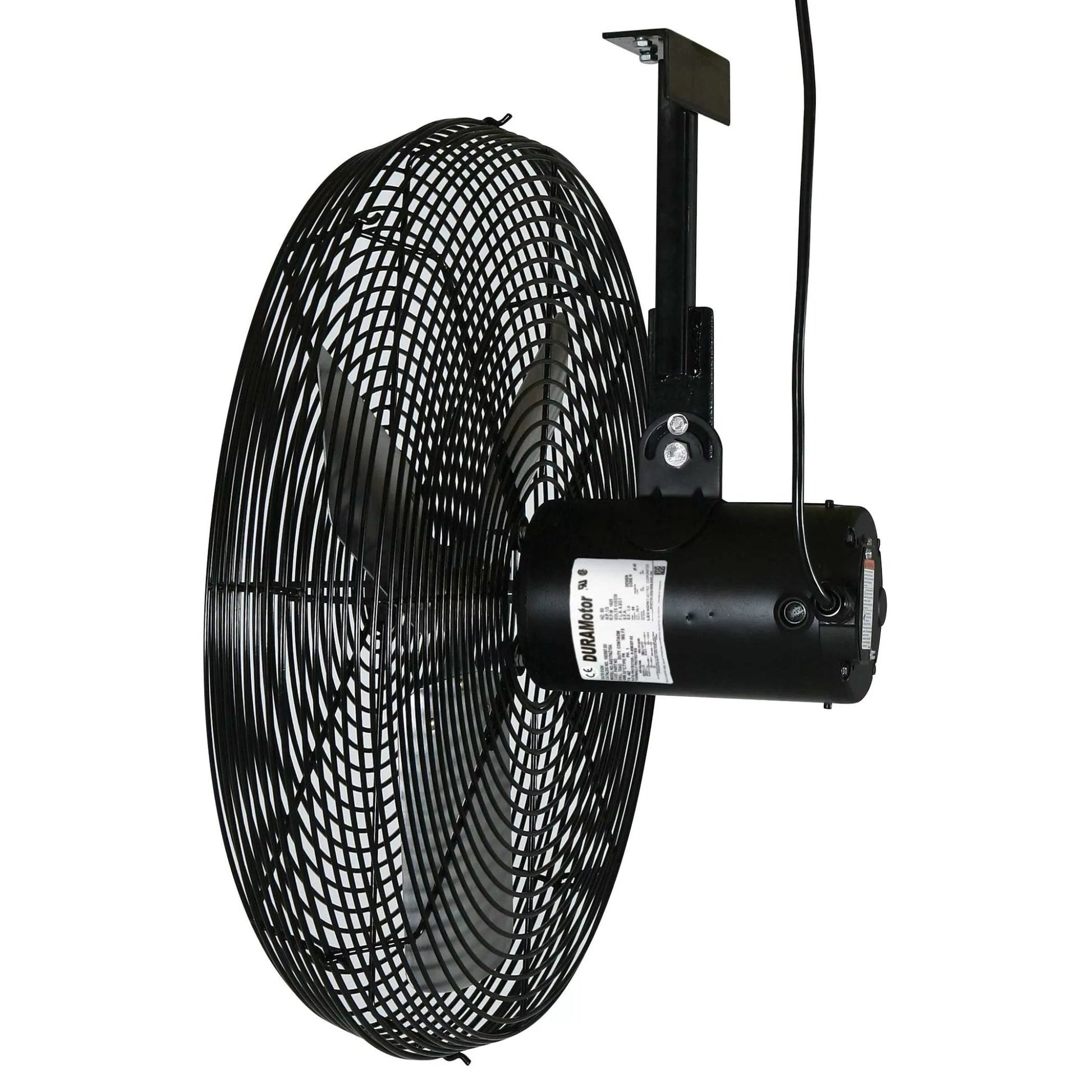DURAFAN® Black High Volume Basket Fans 20" to 36" - QC Supply - 