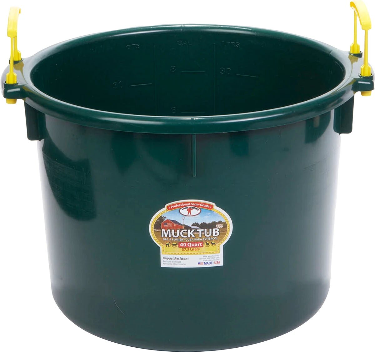 DuraFlex® 70 Quart Muck Tub - QC Supply -