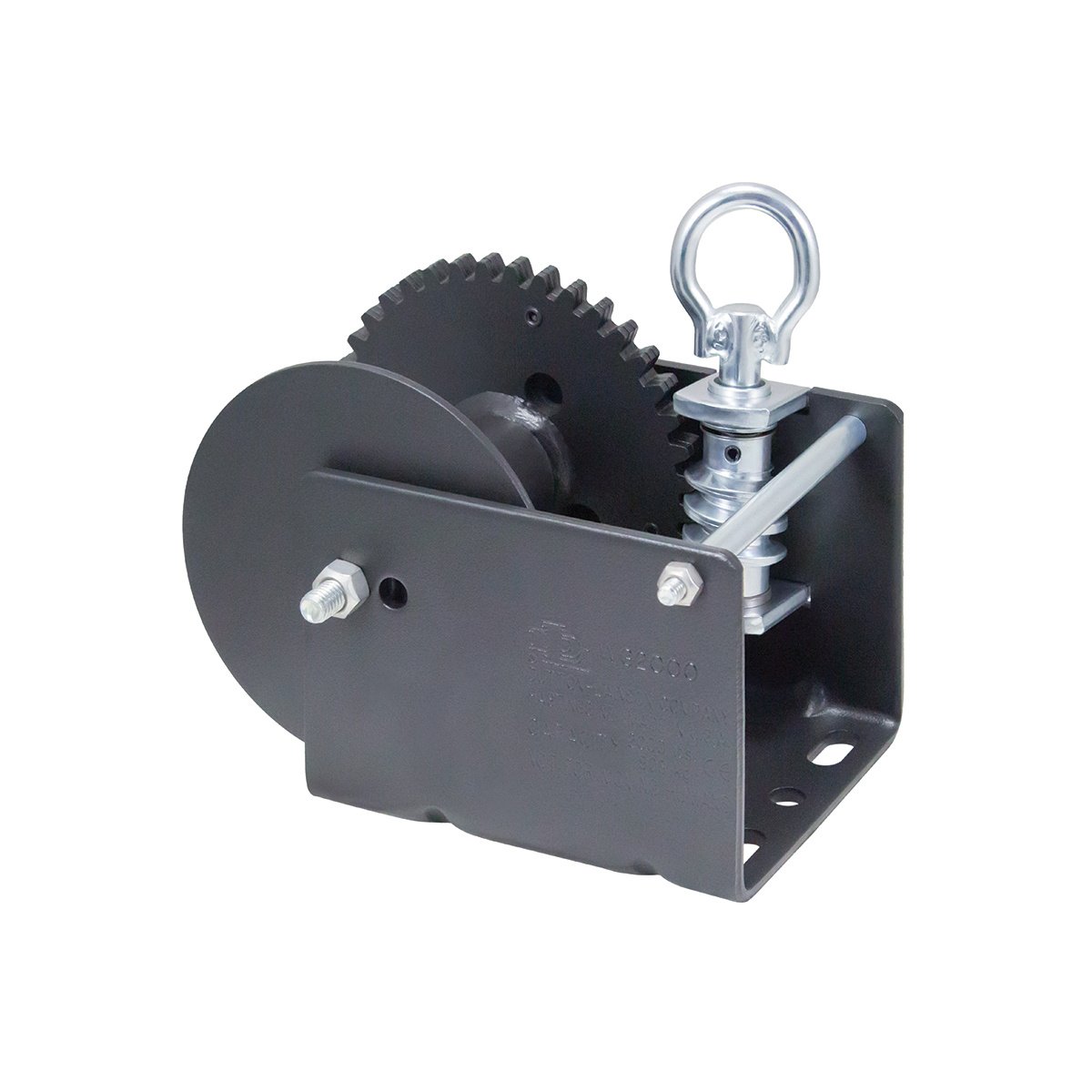 Dutton - Lainson® Loop Drive Worm Gear Winch - Reg. Drum 2,000 lb. Load Capacity - QC Supply - 