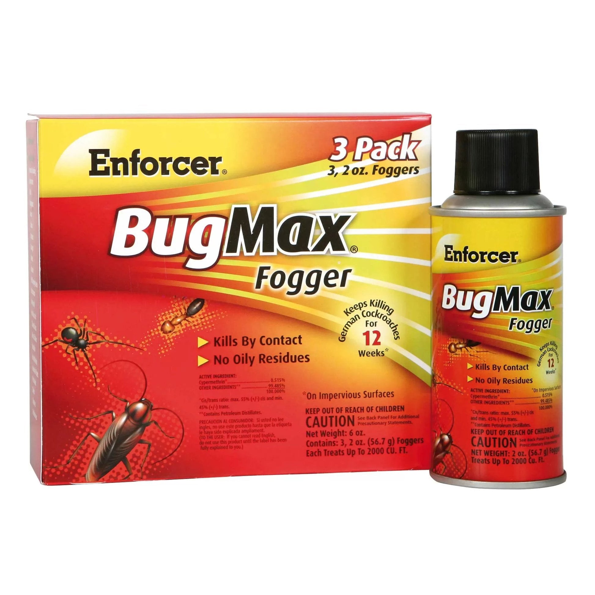 Enforcer® Bugmax™ Fogger - 3 Pack - QC Supply - 