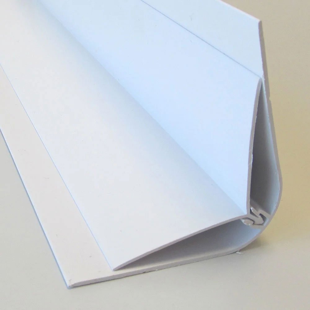 EZ Liner™ 12' PVC 2Piece Male & Female MultiCorner Trim, Ultra - QC Supply - 