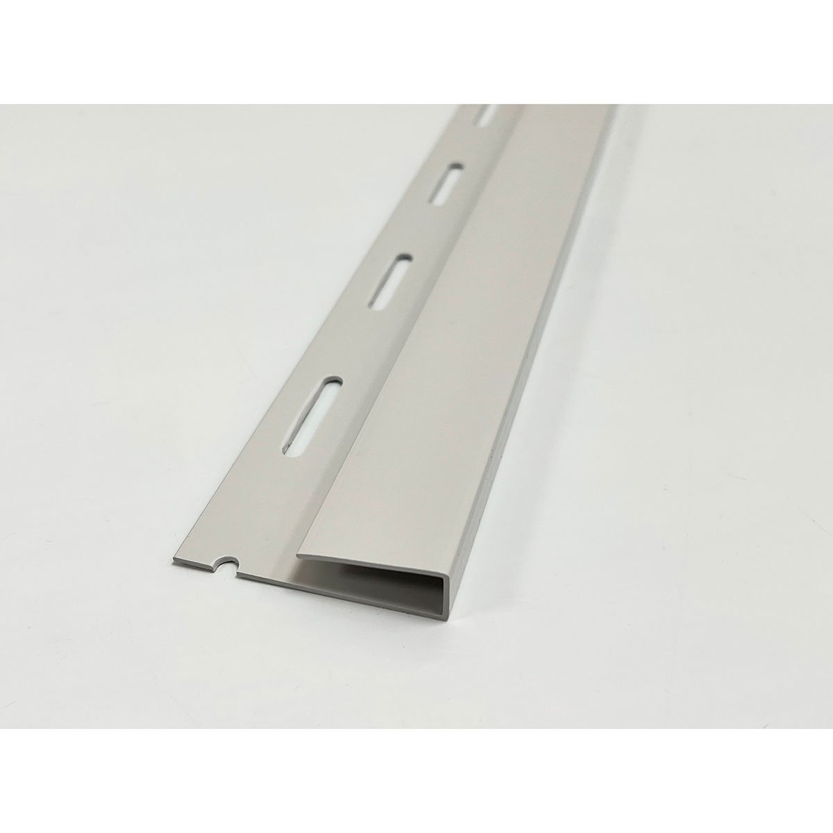 EZ Liner™ 16' PVC J - Trim, Gray - QC Supply - 