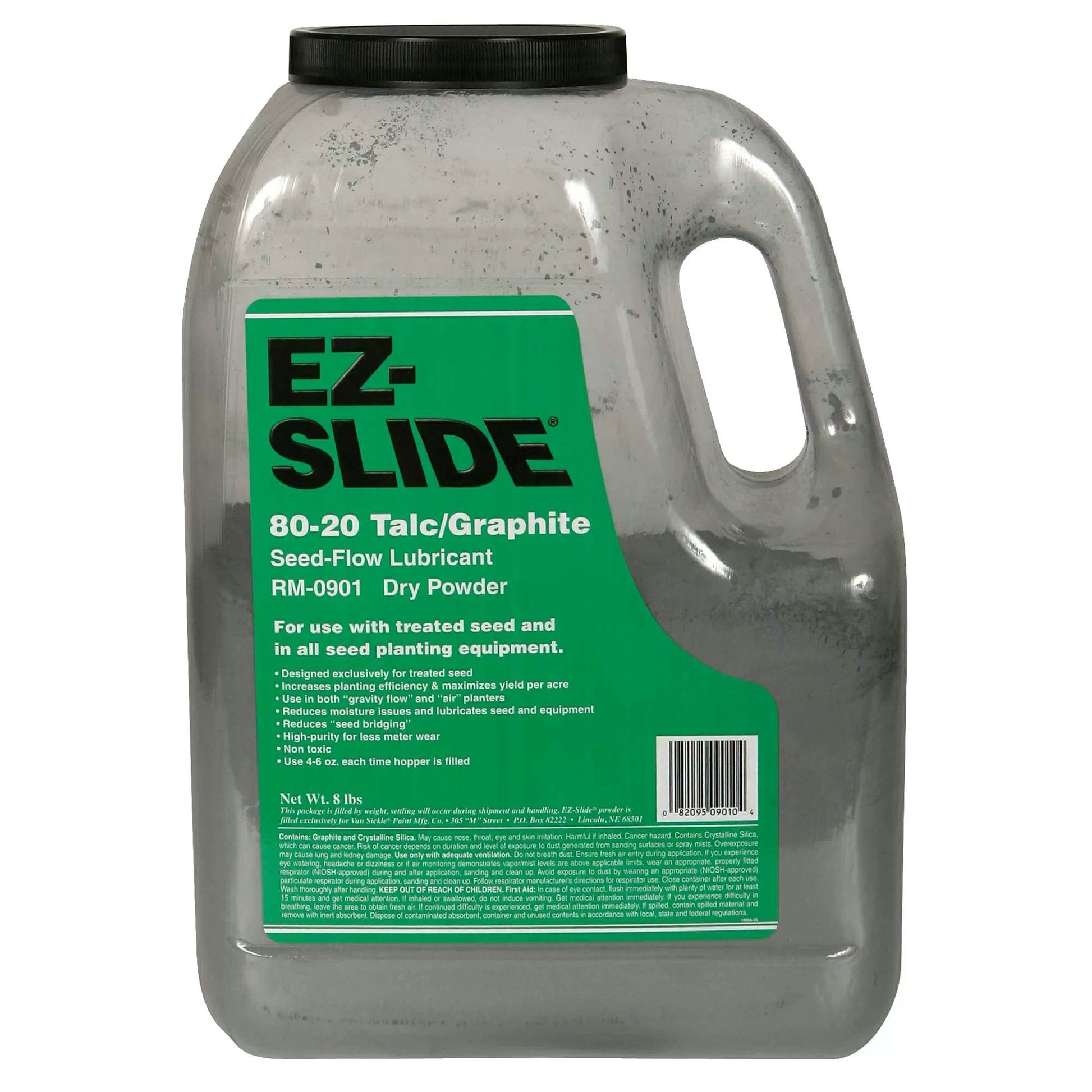 EZ - Slide® 80/20 Talc/Graphite Powder - 8lb - QC Supply - 