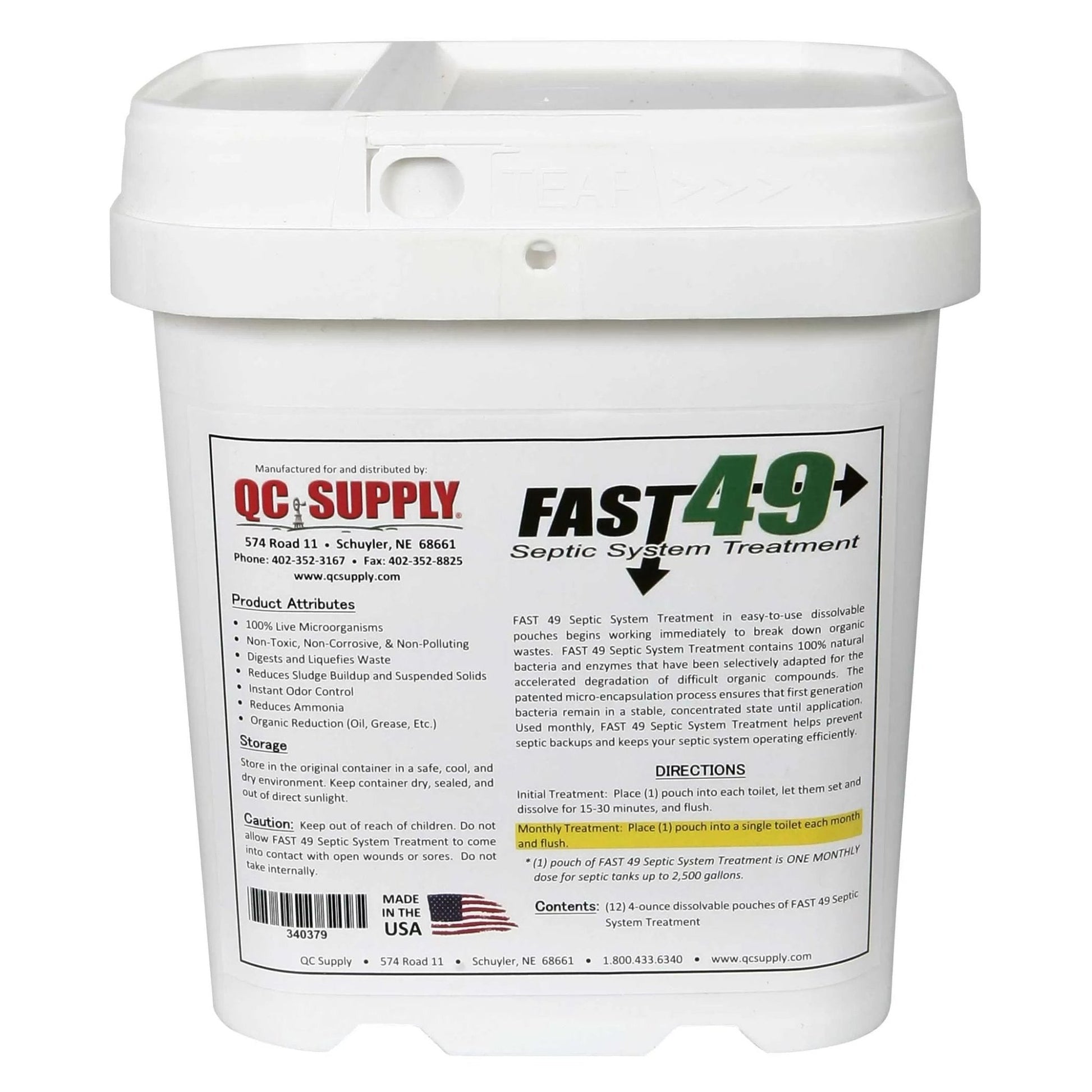 FAST 49 Septic System Treatment - QC Supply - 