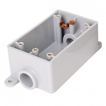 FDC PVC Single Gang Box - QC Supply - 