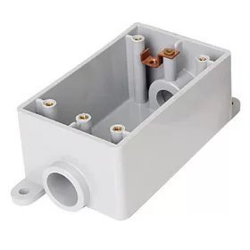 FDC PVC Single Gang Box - QC Supply - 