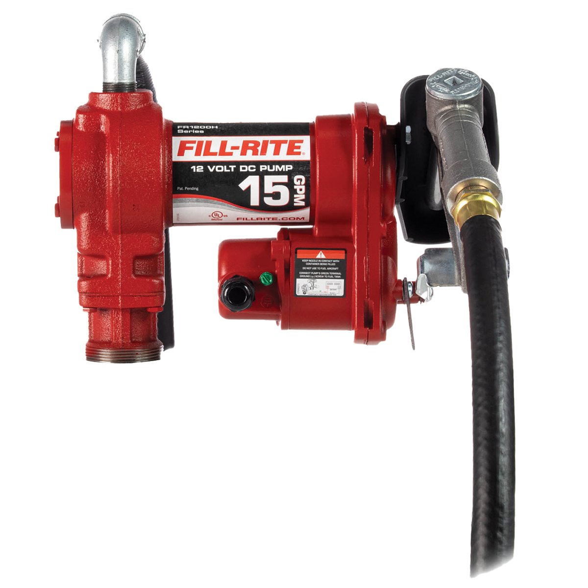 Service Rite Fuel Injection Bottle Fill-Rite Heavy-Duty Fuel Transfer Pump - 12 Volt DC – QC Supply