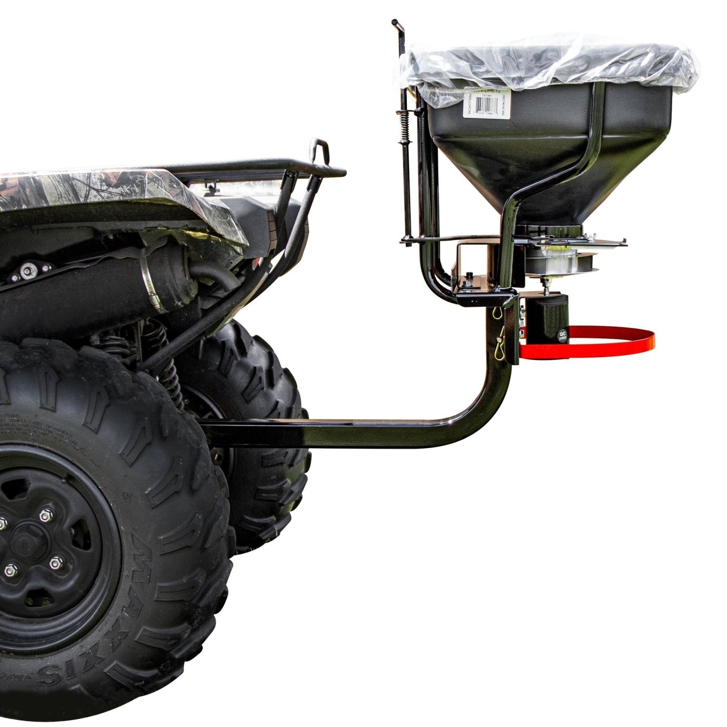 FIMCO 2.2 CU FT ATV - UTV Dry Material Spreader with Cover - QC Supply - 