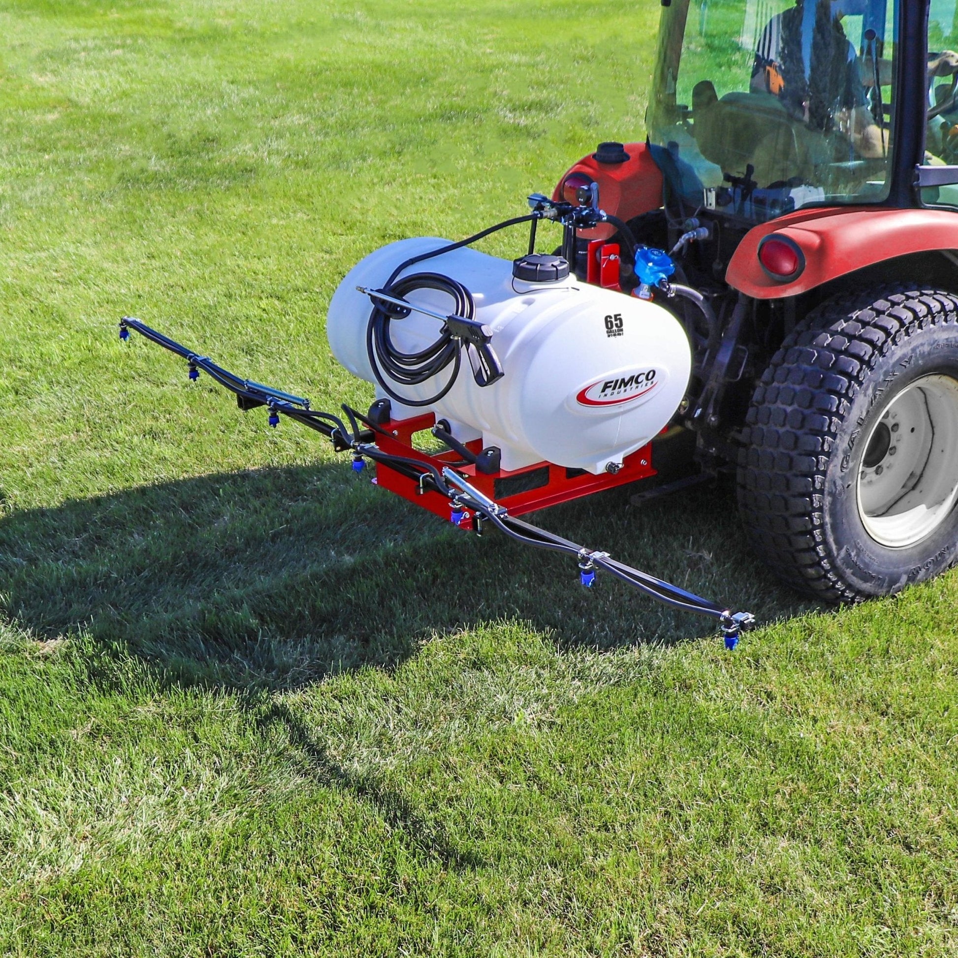FIMCO 65 Gallon 3PT Sprayer - 6 Roller Pump - Deluxe - QC Supply - 