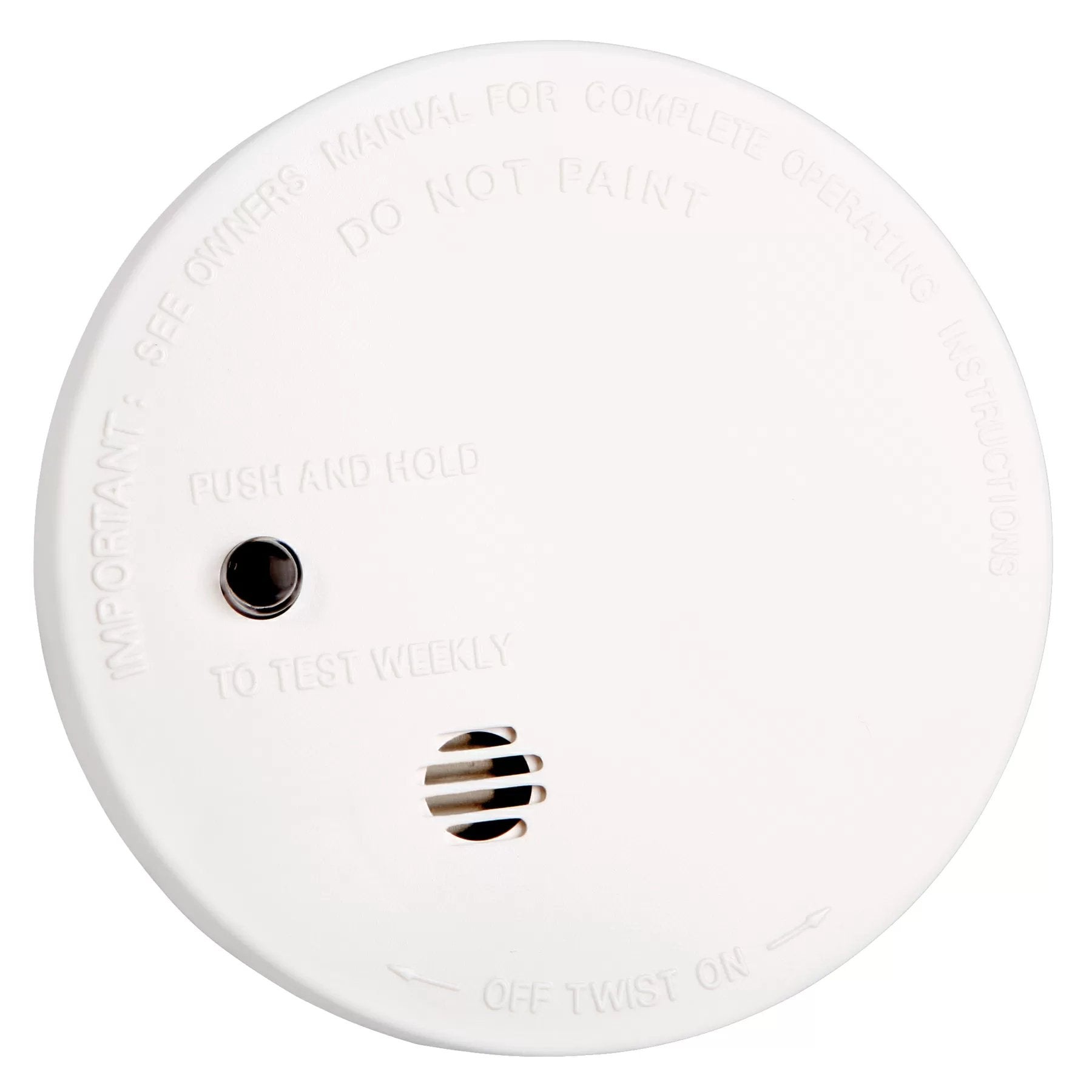 Fire Sentry Battery Operated 4" Smoke Alarm - QC Supply - 