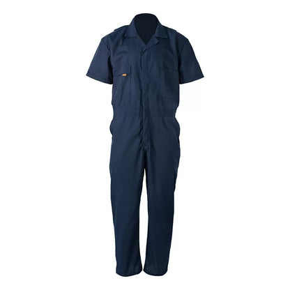 FIVE ROCK® Short Sleeve Unlined Poplin Coverall - Relaxed Fit - QC Supply - 