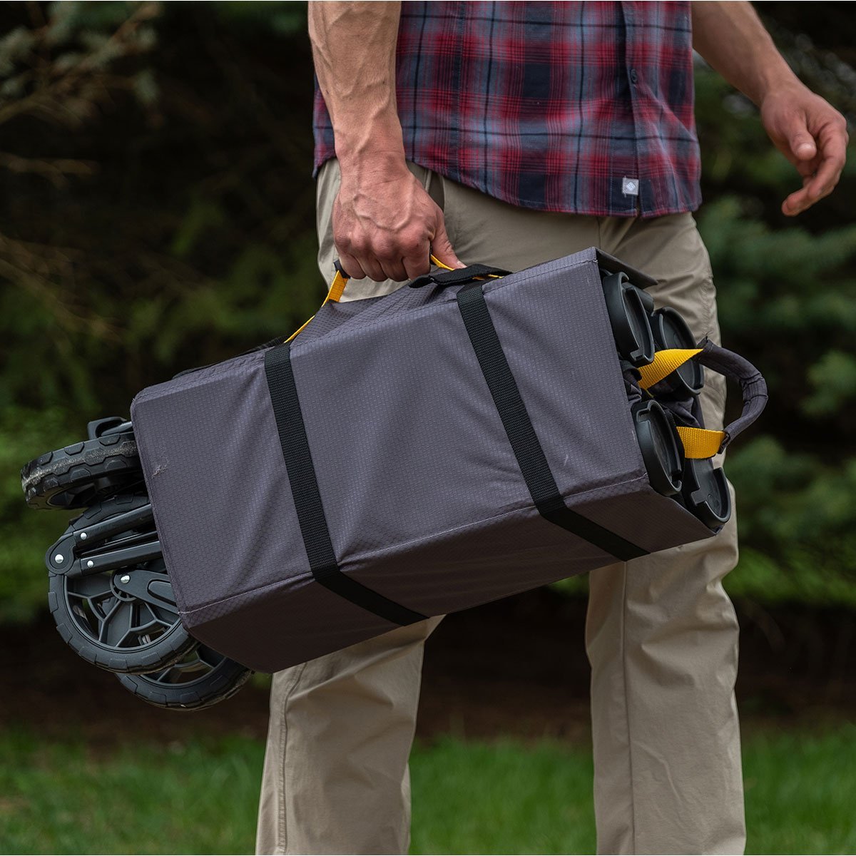 Folding, Collapsible 7 Cubic Feet Utility Wagon - QC Supply - 