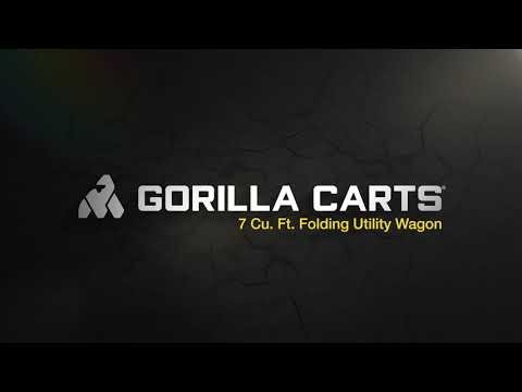Folding, Collapsible 7 Cubic Feet Utility Wagon - QC Supply - 