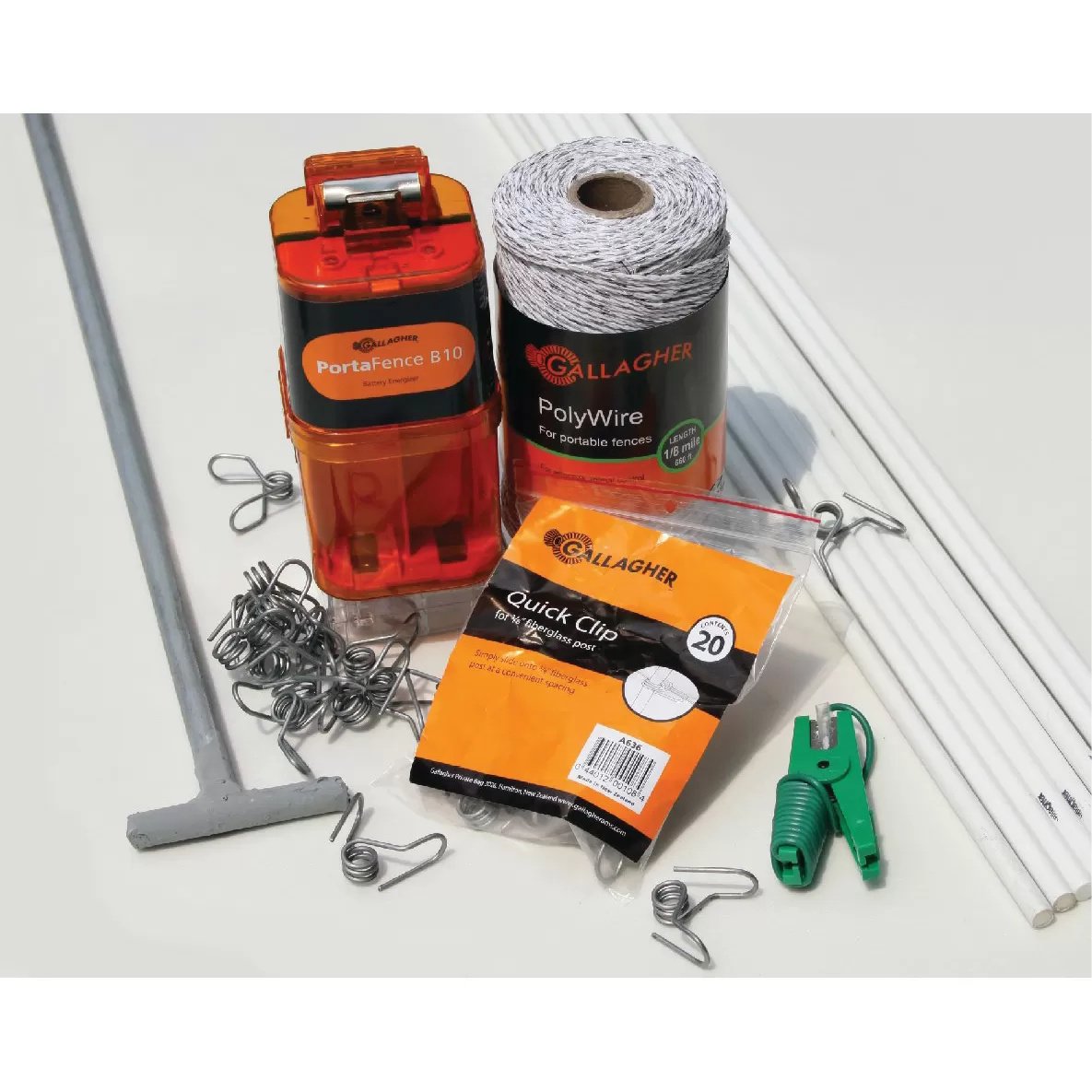 Gallagher™ Pet & Garden Electric Fence Kit - QC Supply - 