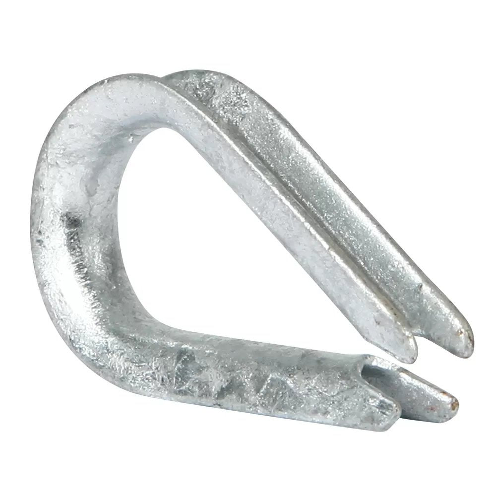 Galvanized Cable Thimble - 3/16