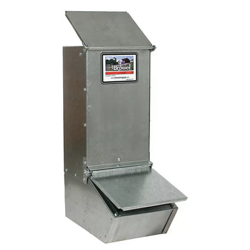 Brower - Galvanized One Hole Hog Feeder