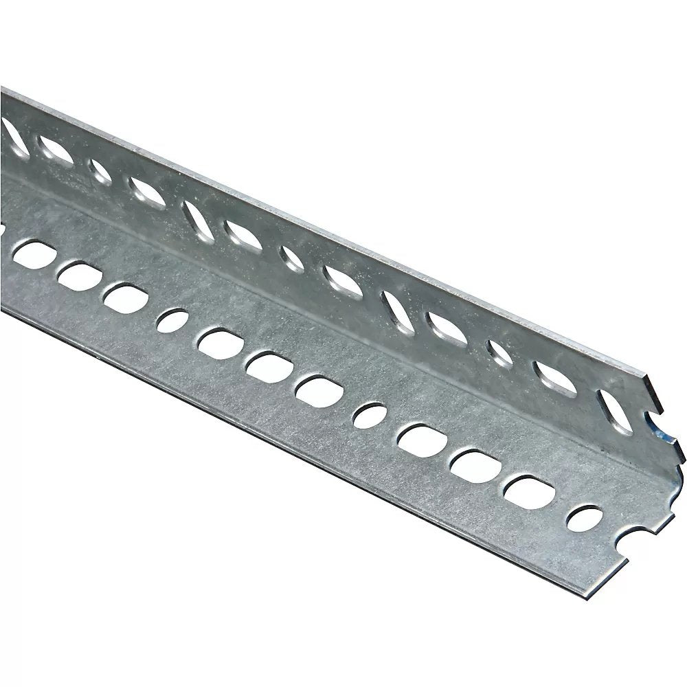 Galvanized Slotted Angle - 1 1/2" x 60" - QC Supply - 