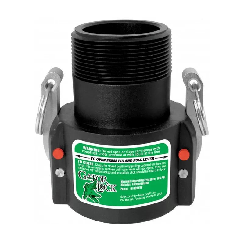 GatorLock B - Series Female Coupler - 1 - 1/2" MPT - QC Supply - 